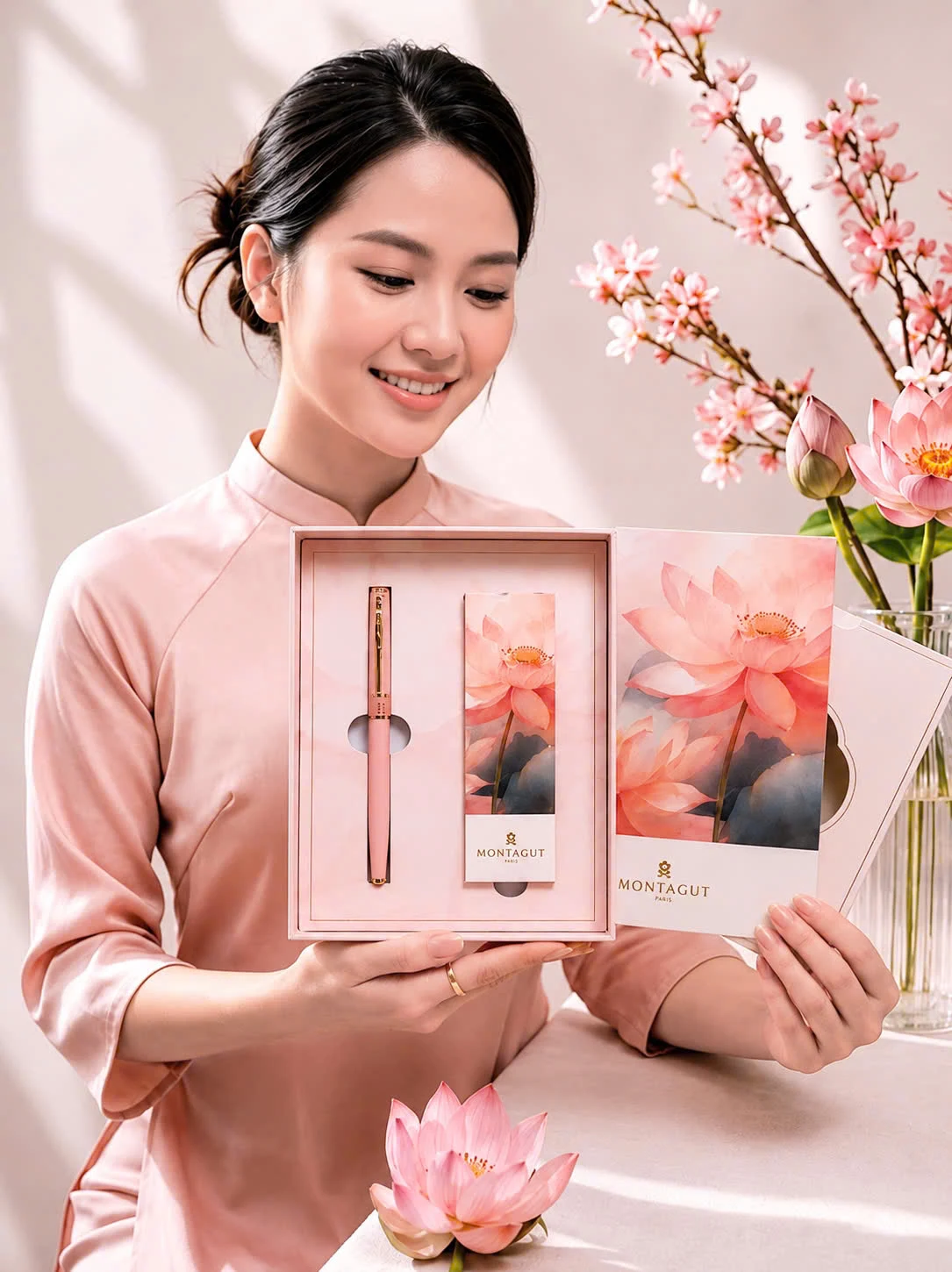 Bút Ký Montagut 710 – Thiết Kế Lấy Cảm Hứng Từ Hoa Sen